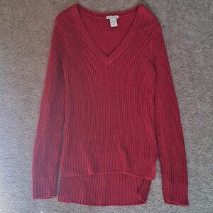 Cotton Emporium Red Sweater - Size XS